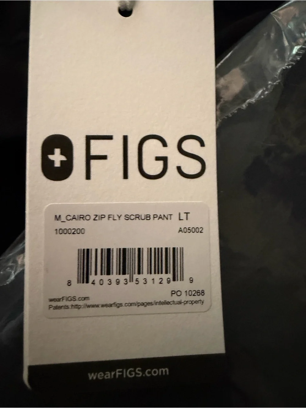 Figs men’s size